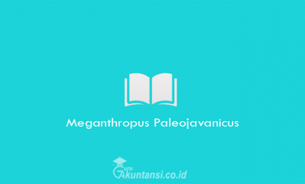 Meganthropus-Paleojavanicus