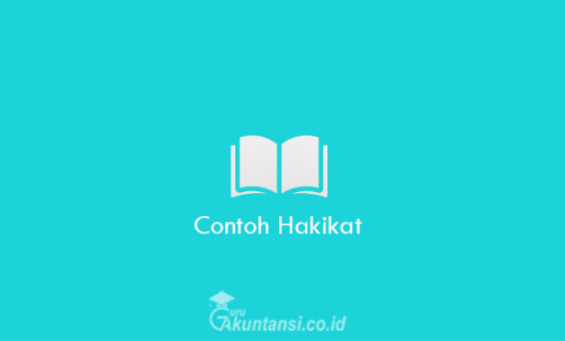 Contoh-Hakikat